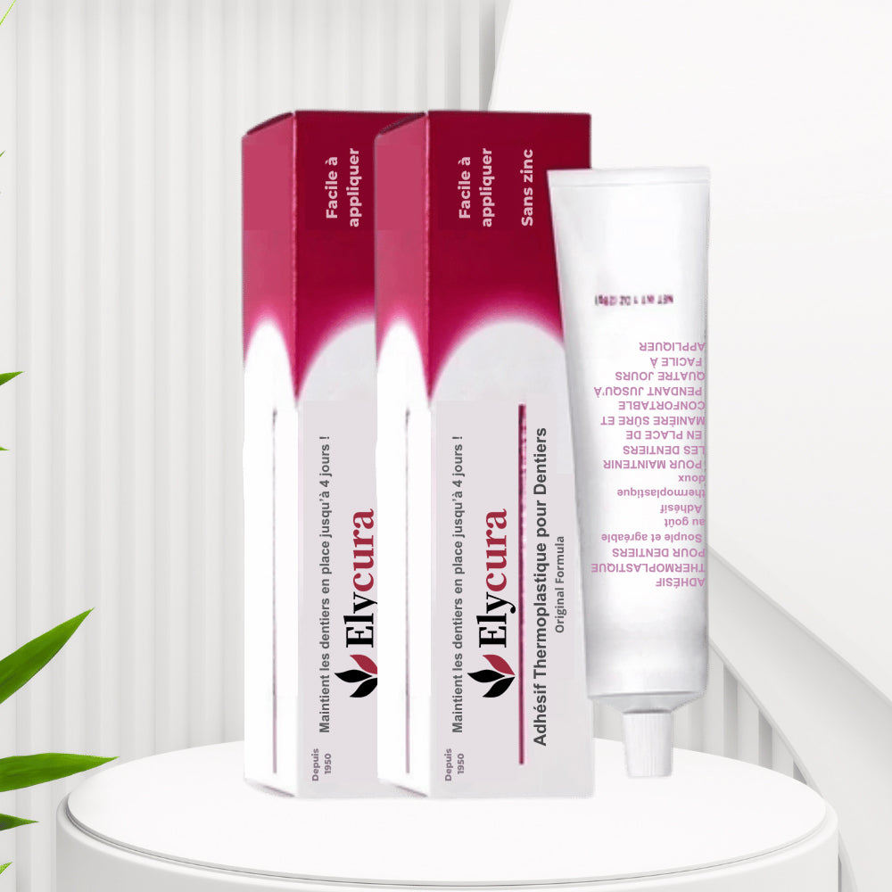 Elycura™Crème Adhésive pour Prothèses