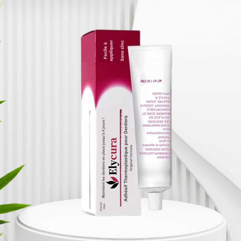 Elycura™Crème Adhésive pour Prothèses