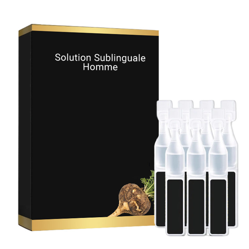 Solution sublinguale pour homme