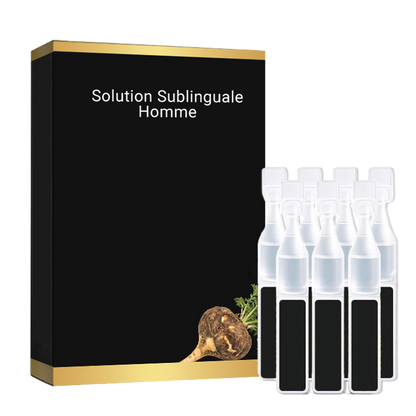 Solution sublinguale pour homme