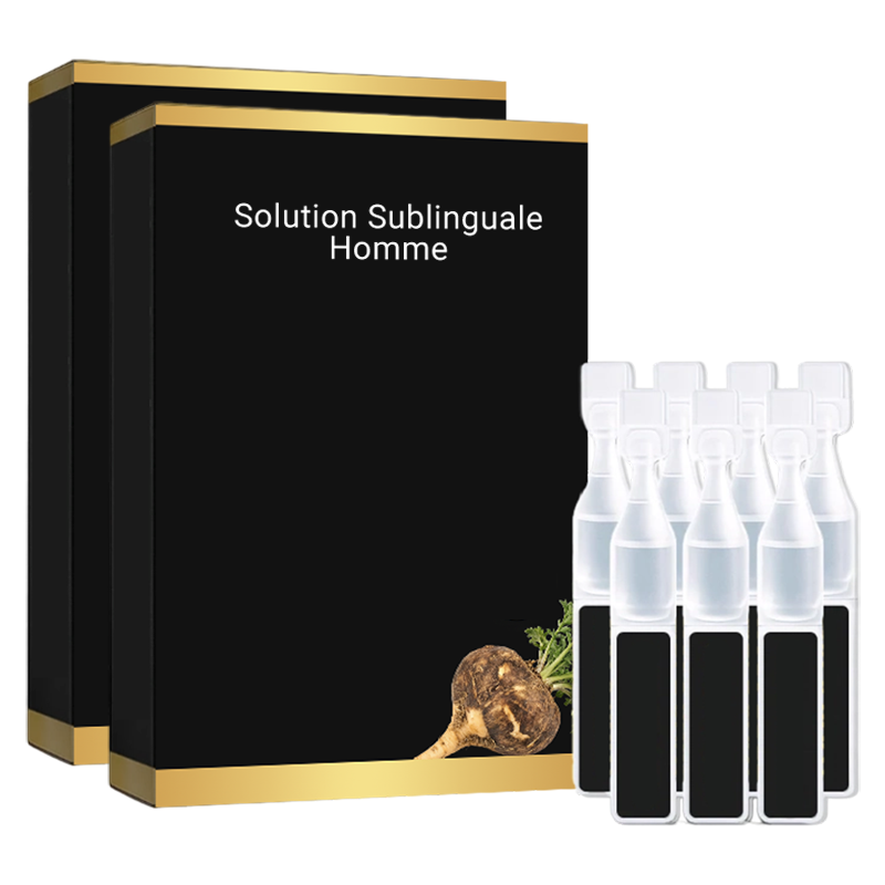Solution sublinguale pour homme