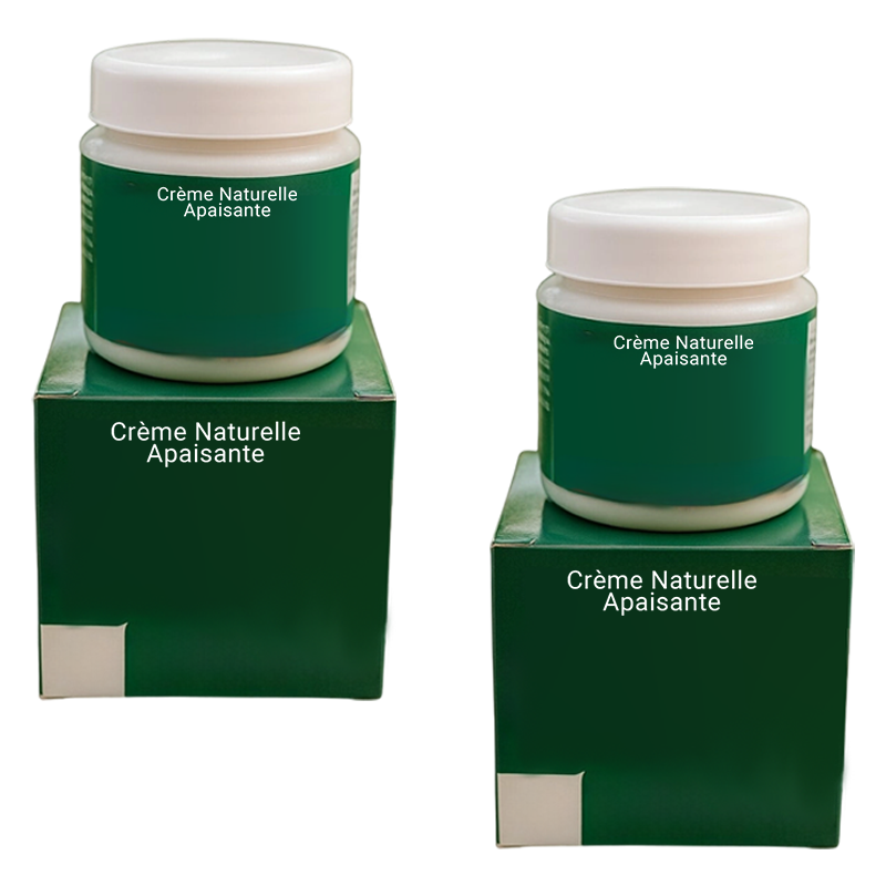 2x Crème Naturelle Apaisante