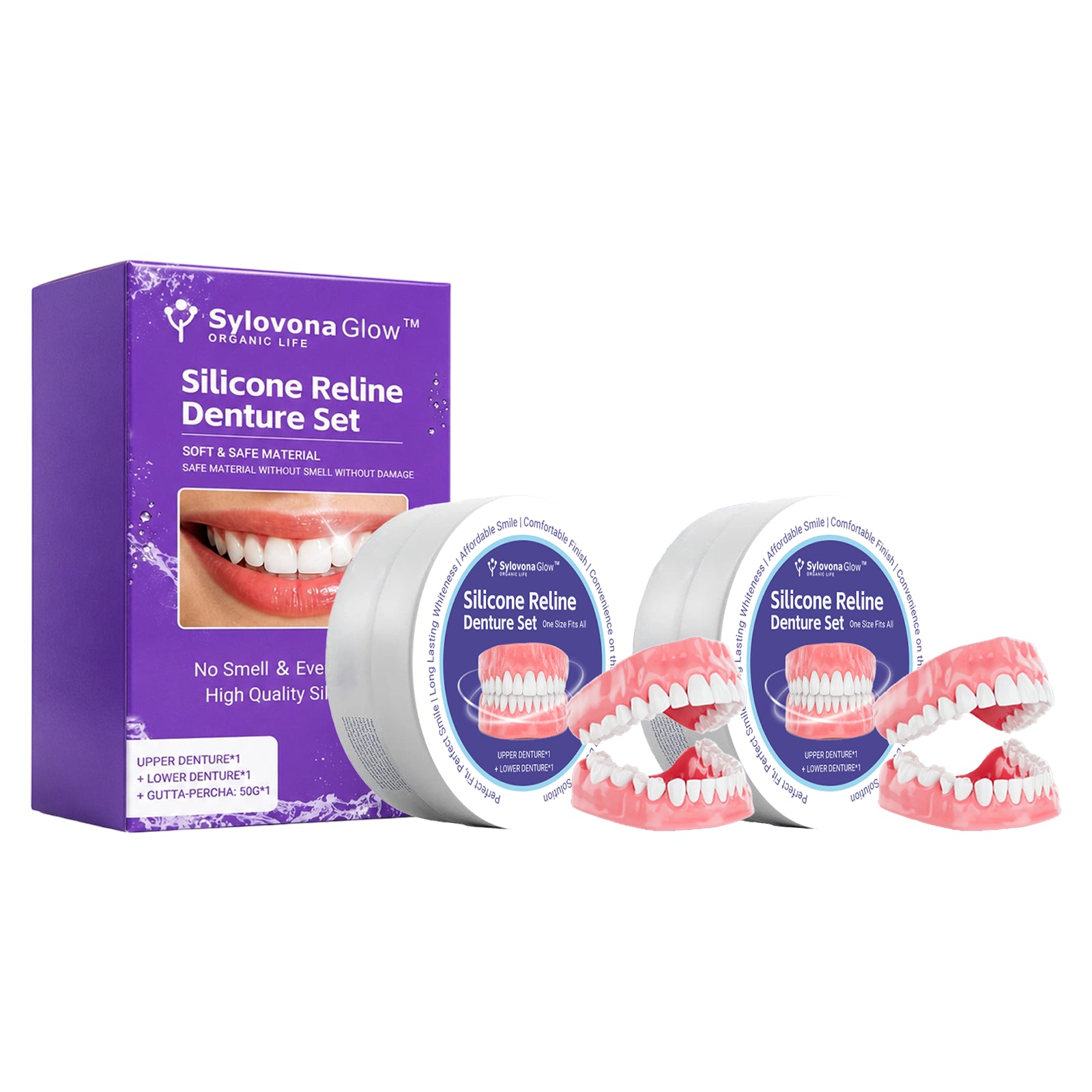 2x Flexible Dental Smile Kit