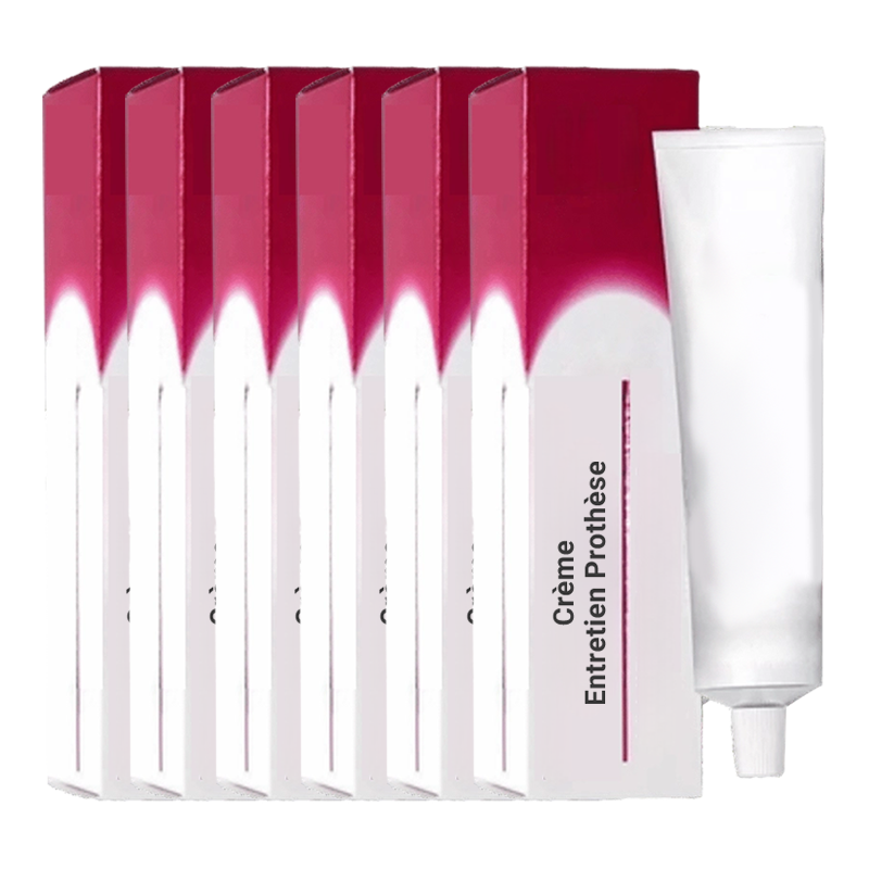 6x Crème Entretien Prothèse