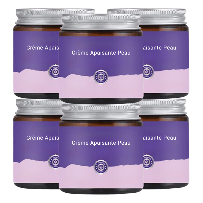 6x Crème Apaisante Peau