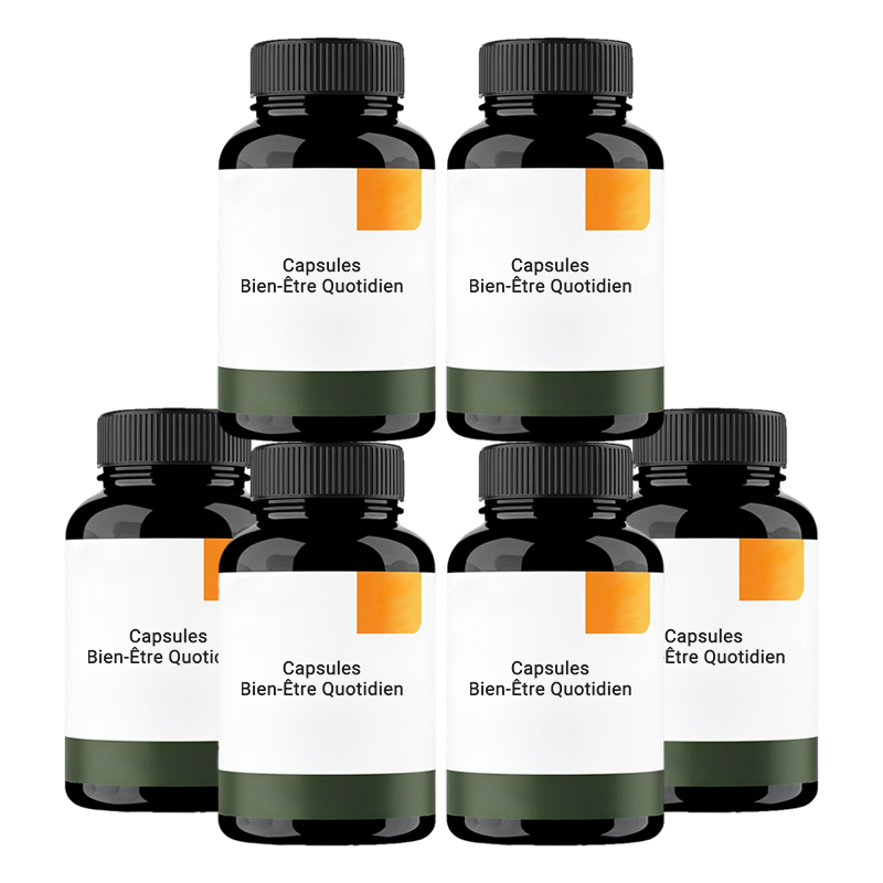 6x Capsules de Bien-Être Naturelles